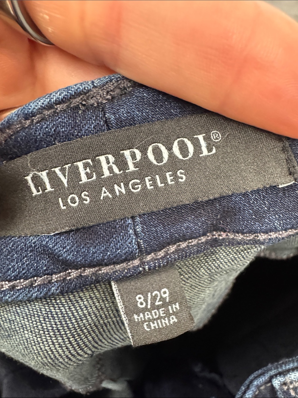 Liverpool Los Angeles Kennedy Straight Jeans, size 29 - Picture 4 of 7